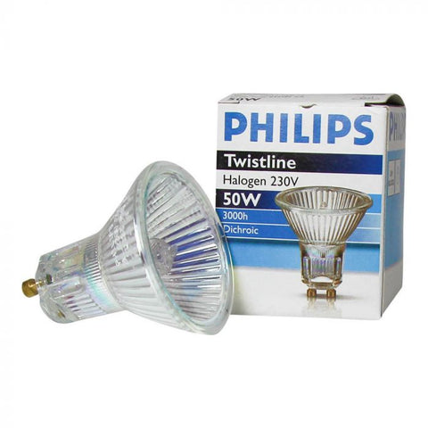 Foco dicroico GU10  50W twistline - Philips