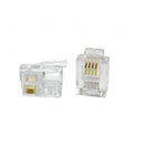 Conector p/telefono RJ11 4hilos - China