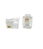 Conector p/telefono RJ11 4hilos - China